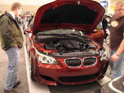 2006 BMW M5 at the Portland International Auto Show in Portland, Oregon, on January 28, 2006