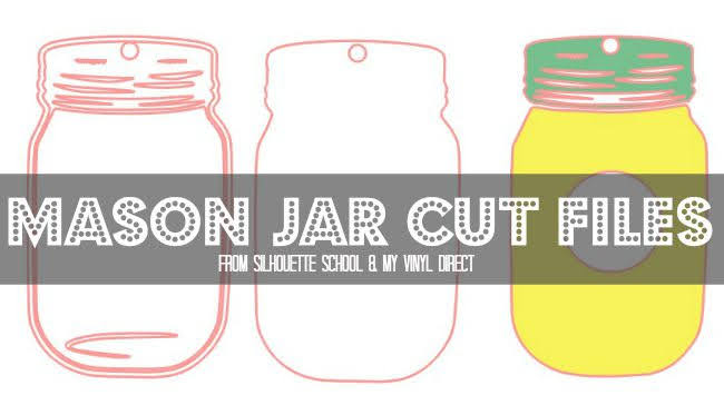 Download Free Mason Jar Silhouette Studio Cut File Silhouette School