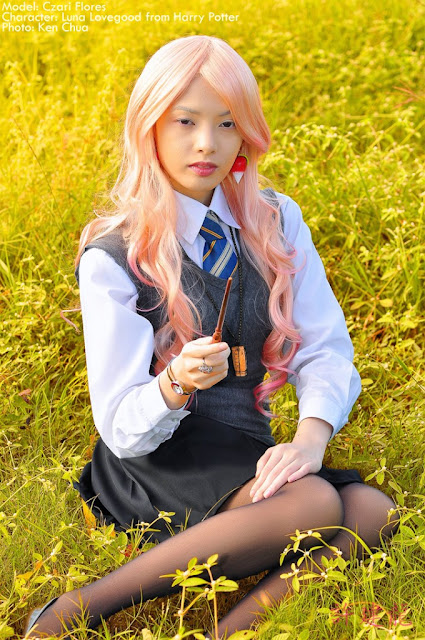 Cosplayer Czari as Luna Lovegood: Thanks to Ken Chua for the lovely photos! 