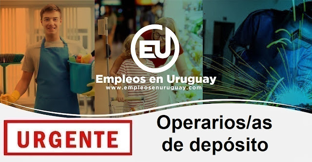 URGENTE Operarios/as de depósito