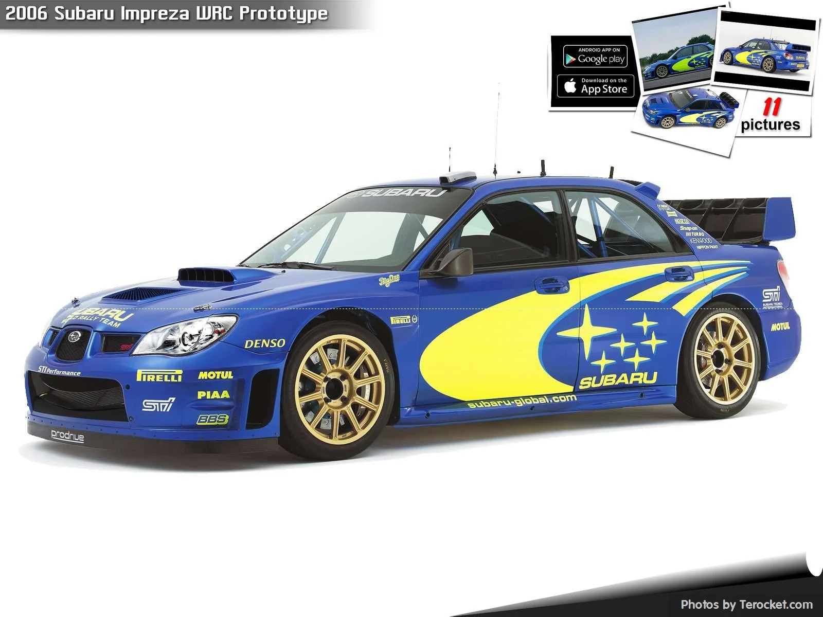 Hình ảnh xe ô tô Subaru Impreza WRC Prototype 2006 & nội ngoại thất