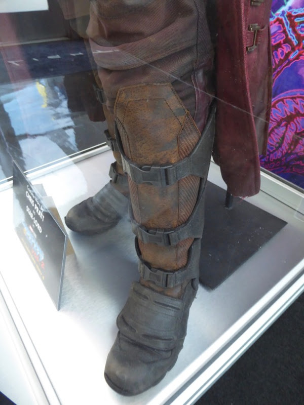 Guardians Galaxy 2 Star-Lord costume boot detail