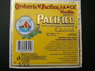 mexican beer Pacifico clara