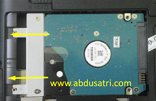 Ganti Hardisk Laptop Toshiba Satellite L740