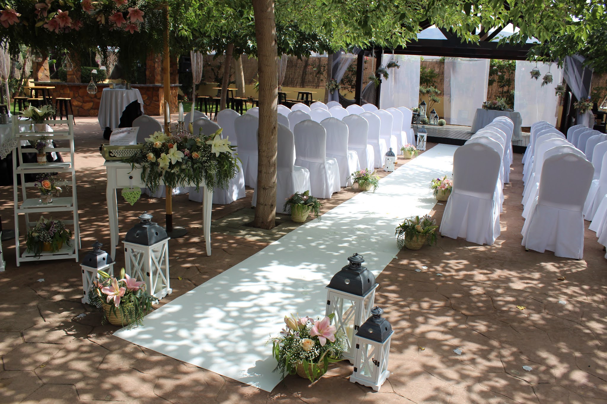 Boda Romántica de Verano en Jardines de Azahar