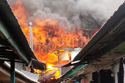 Polsek Miru Tangani Kasus Kebakaran Rumah Berpetak Milik Warga Mimika