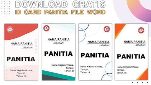 Download ID Card Panitia File Word