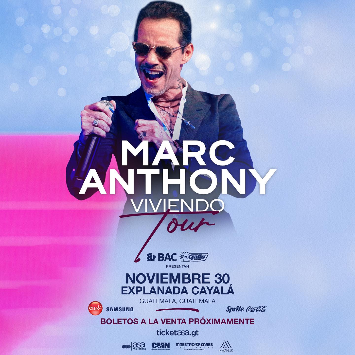 marc anthony tour 2023 guatemala