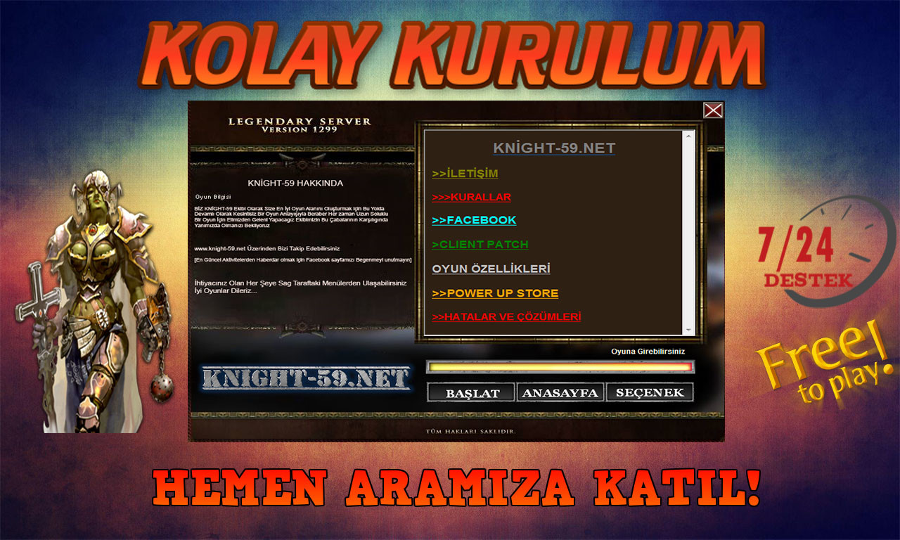 Knight-59 1299 Ardream Pvp Server Tanıtımı