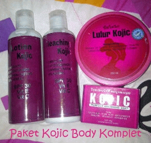 Paket Kojic Body PKB Komplit 4In1