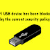 Cara Mengatasi 'EFI USB Device Has Been Blocked By The Current Security Policy'