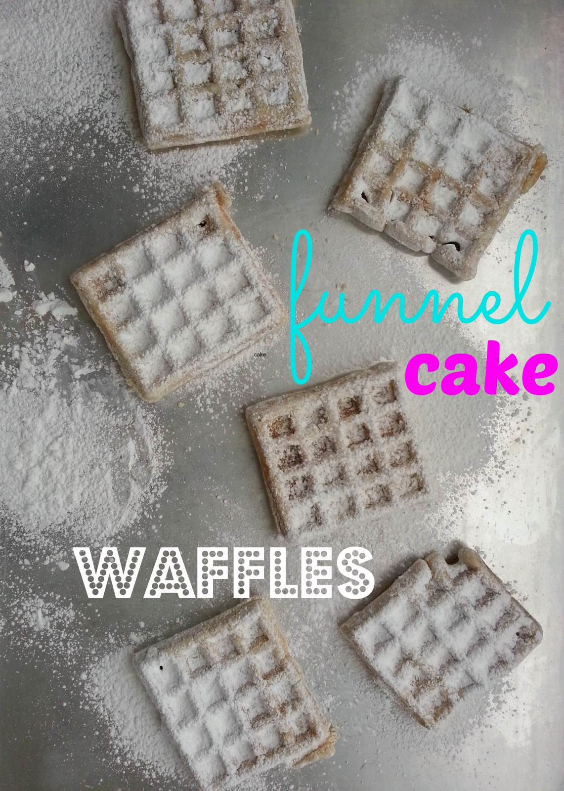 Funnel Cake Waffles