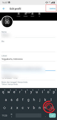 5. Jika sudah, klik Simpan