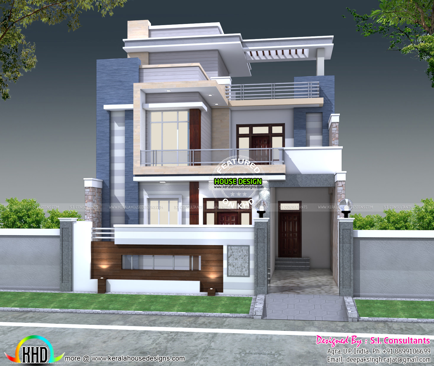 5 bedroom 30x60 house  plan  architecture Kerala home  