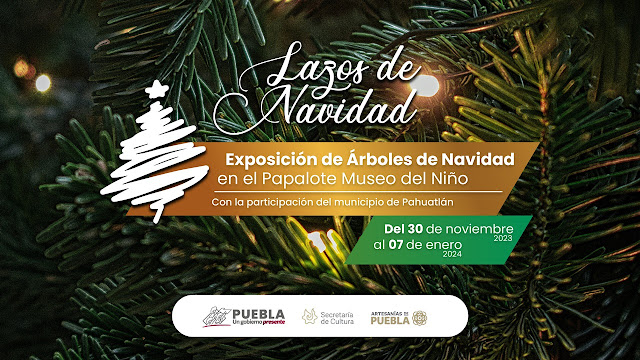 En Papalote Museo del Niño, gobierno estatal exhibe adornos navideños de Pahuatlán