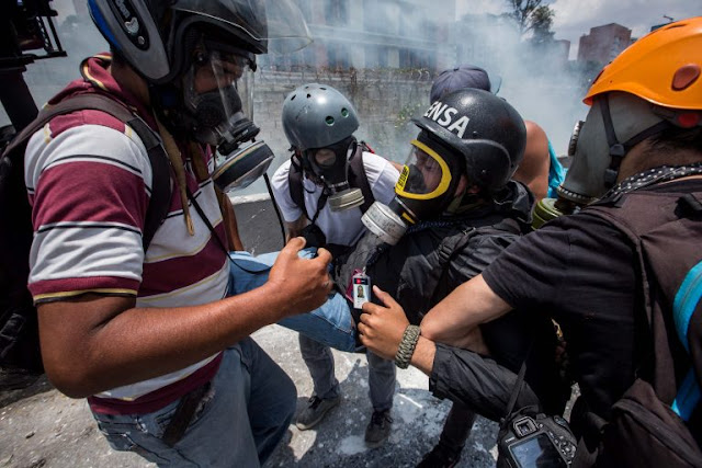 CNP Caracas: “Agresión a periodistas es política del Estado venezolano”.