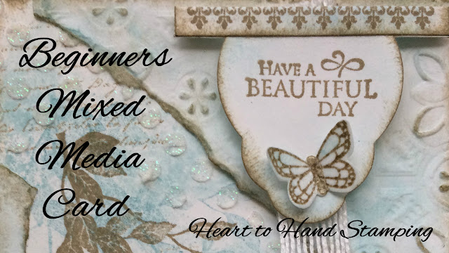  Beginners Mixed Media Card Video Tutorial