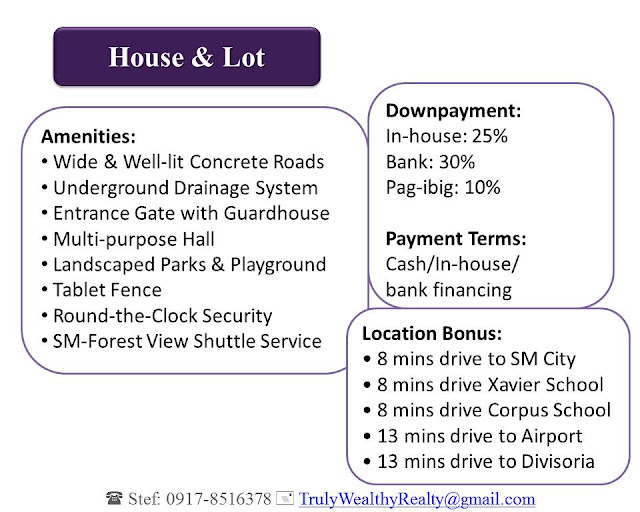 Forest View Homes, Carmen House and Lot (Jessica Model)