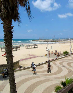 Gordon Beach Promenade Tel Aviv Israel