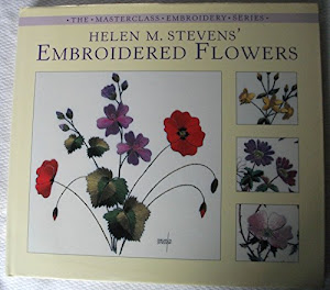 Helen M. Stevens' Embroidered Flowers