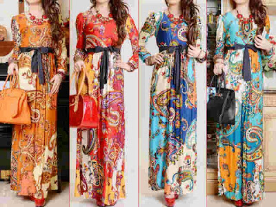 maxi dress korea kode 2694