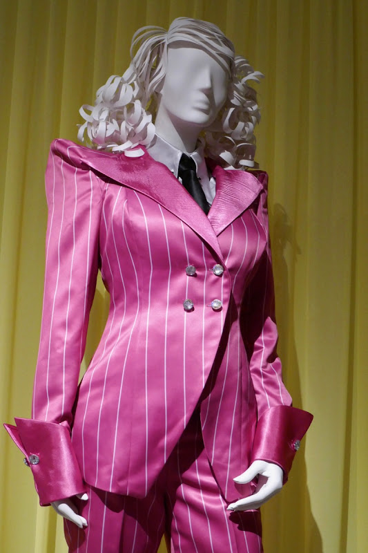 Series of Unfortunate Events Esmé Squalor pink pinstripe suit