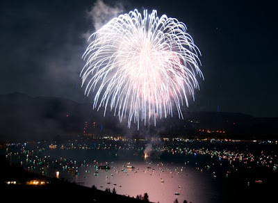 fireworks display