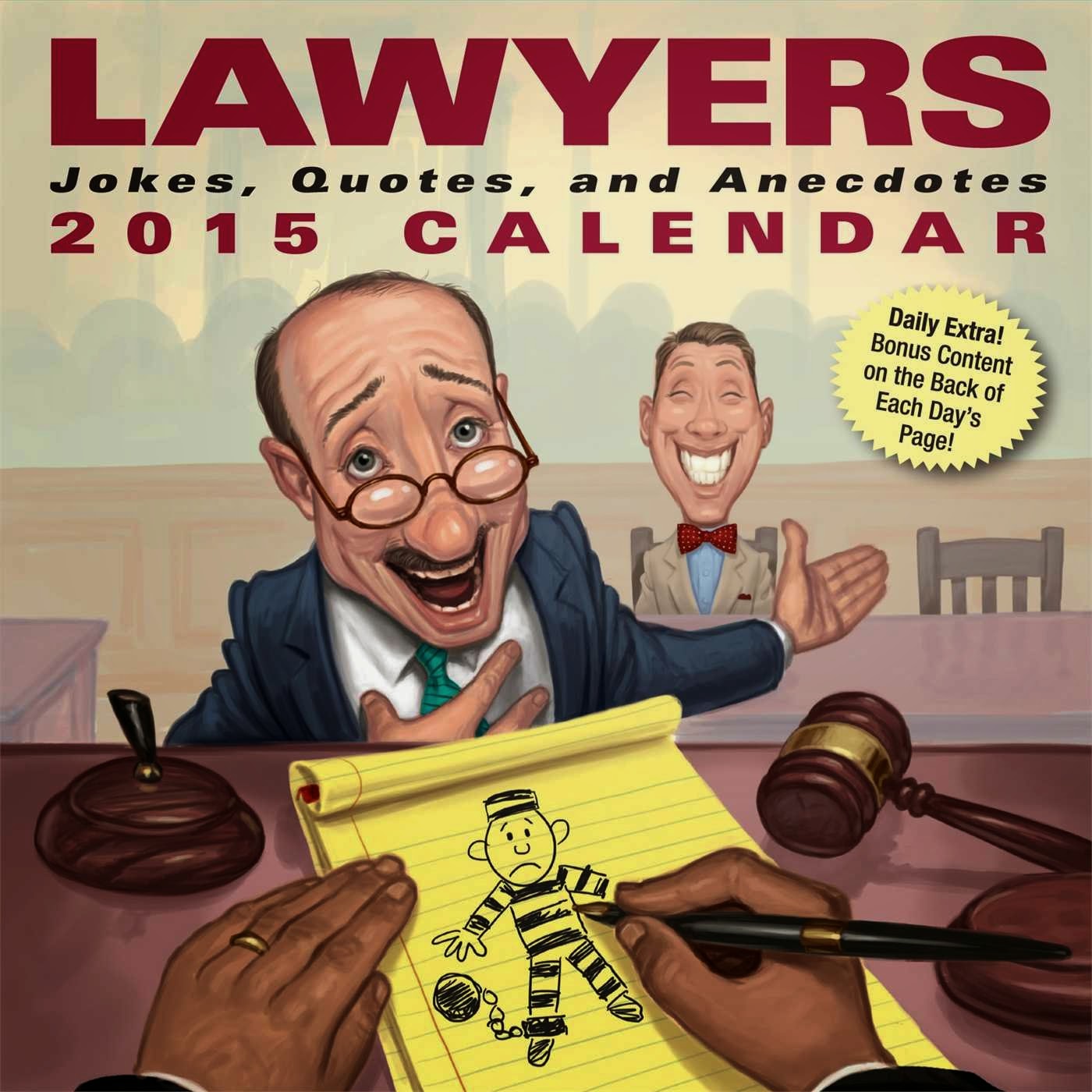  Lawyers 2015 Day-to-Day Desk Calendar