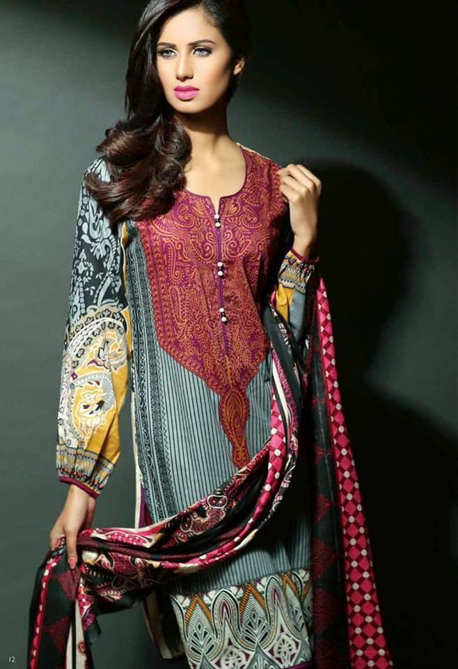 Pakistani summer lawn collection 2015 Pakistani summer lawn collection 2015