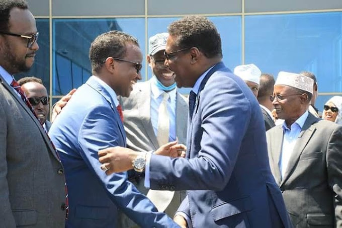 Di Somalia, Kepala Daerah Negara Bagian Berkunjung dan Disambut Upacara Kenegaraan