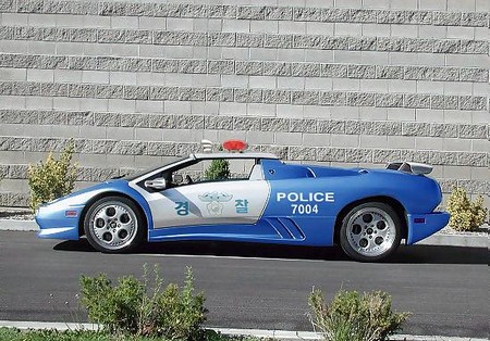 Lamborghini Police Car