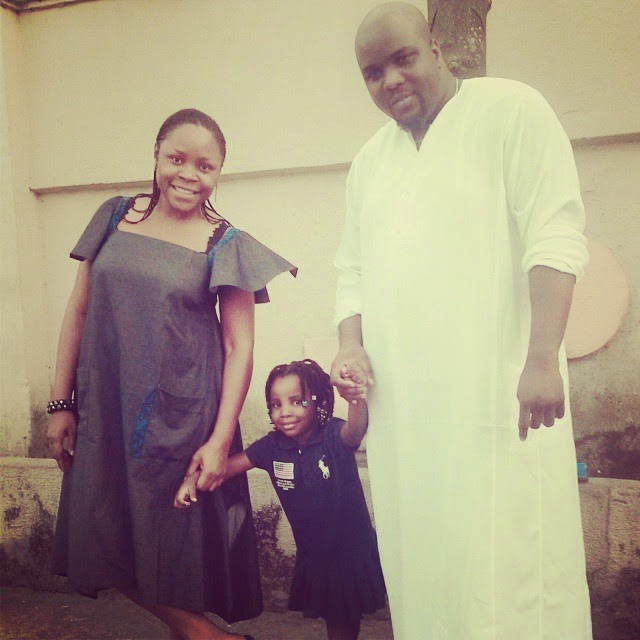 Omawumi finally reveals her baby father  and fiancee,Tosin Yusuf.