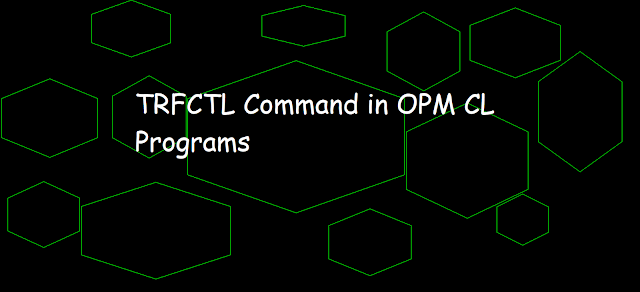 TRFCTL Command in OPM CL Programs, CALL STACK, PGM PROGRAM, Difference between CALL and TRFCTL Command, ibmi, as400 and sql tricks, as400 tutorial, ibmi tutorial