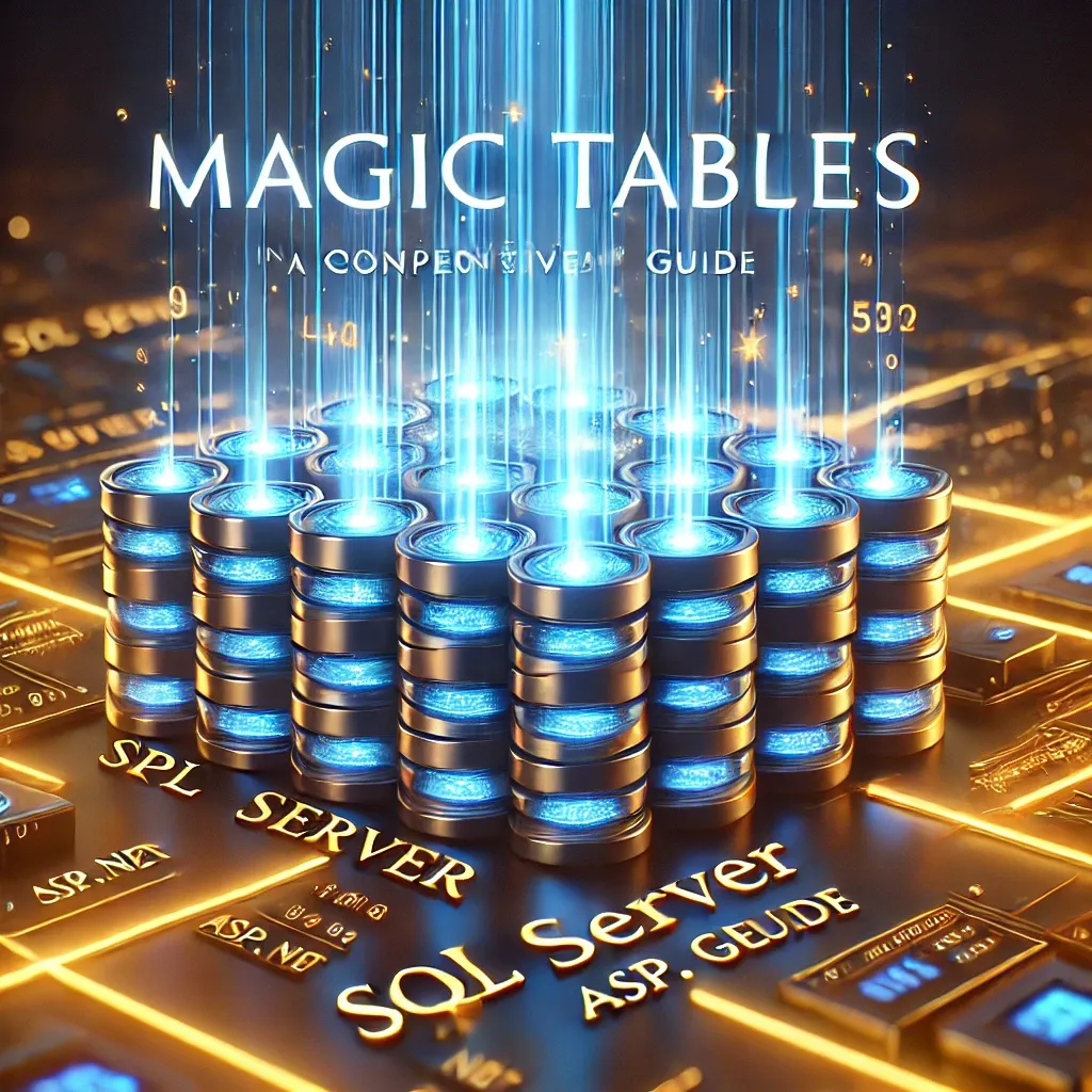 Magic Tables in SQL Server and ASP.NET: A Comprehensive Guide