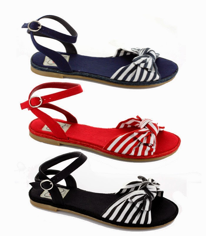 http://theatomicboutique.com/products/bettie-page-nautical-stripes-ankle-strap-flats