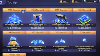 Cara Beli Diamond Mobile Legends Pakai Pulsa Terbaru