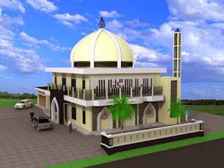 Contoh Desain Masjid Minimalis Modern Saat Ini