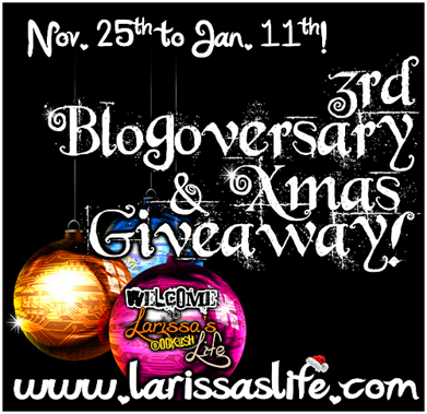 3rd blogoversary xmas giveaway image