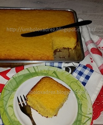 Era Uma Vez Um Bolo Xadrez Bolo De Milho Espiga