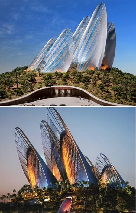 Wing Shape Zayed National Museum (UAE)