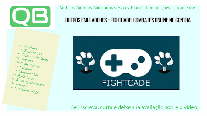 Emuladores - FightCade: Combates Online no Contra