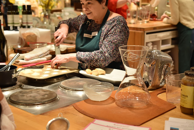 American Girl Cooking Class at Williams-Sonoma and Madeleines Recipe   via   www.productreviewmom.com