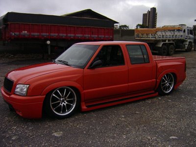 Chevrolet S10 tuning socada de som S10 dub style S10 customizada