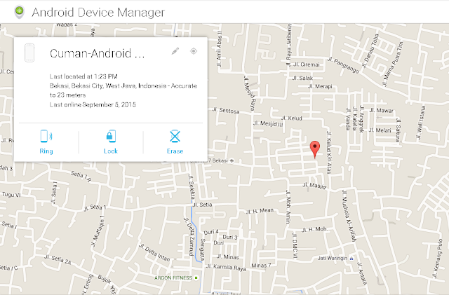 Smartphone merupakan benda terpenting di kala  GAMEONCASH -  Cara Mencari Smartphone yang Hilang dengan Android Device Manager