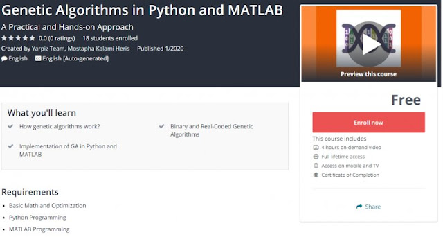 [100% Free] Genetic Algorithms in Python and MATLAB