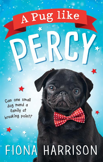 a pug like percy book cover by fiona harrison