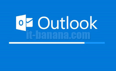 tidak bisa send and receive email outlook