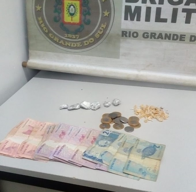 Brigada Militar prende traficante no bairro Vera Cruz em Gravataí