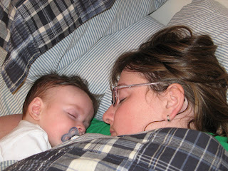 Nap time with mommy