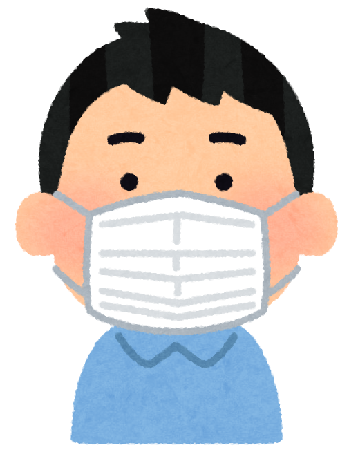 いろいろな種類のマスクをつけた人のイラスト 男性 かわいいフリー素材集 いらすとや